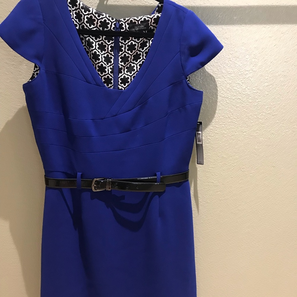 Tahari Arthur S Levine Dress size 10 NWT